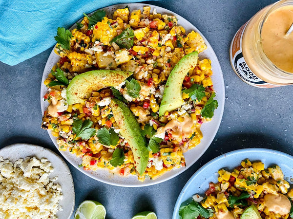 Undivided Food Co. Spicy Mexican Corn & Avocado Salad Recipe