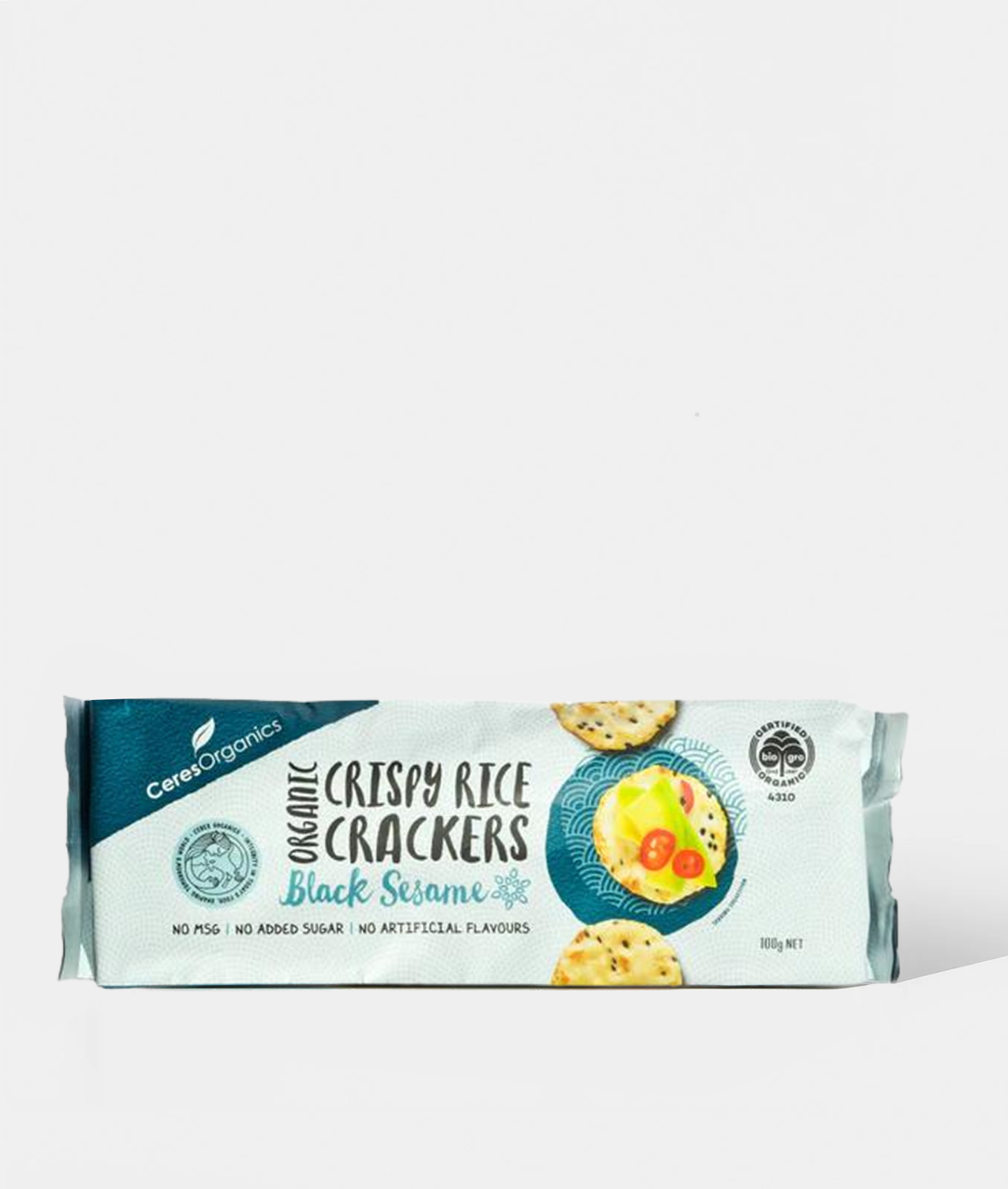 Organic Crispy Rice Crackers with Black Sesame by Ceres Organics - Part ...