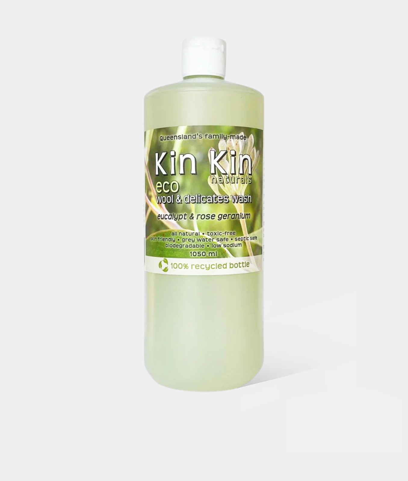 Kin Kin Naturals Wool & Delicates Wash Eucalyptus & Rose Geranium ...