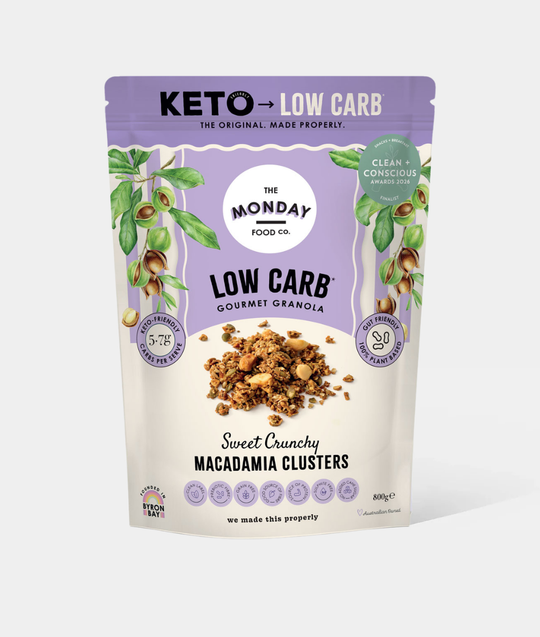 Sweet Crunchy Macadamia Clusters