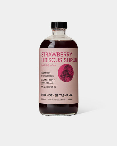 Strawberry Hibiscus Shrub