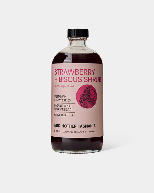 Strawberry Hibiscus Shrub