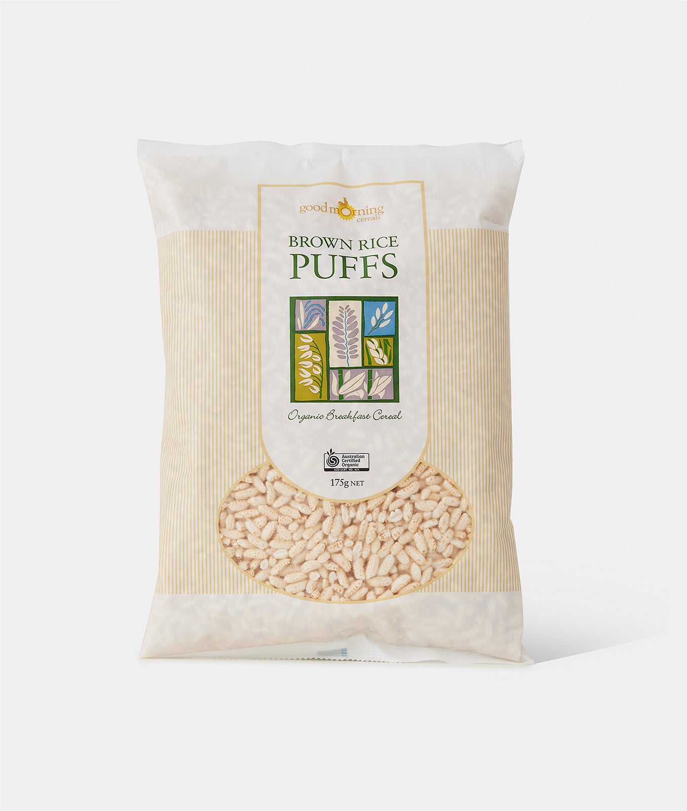 Good Morning Cereals Organic Brown Rice Puffs 175g - Part&Parcel