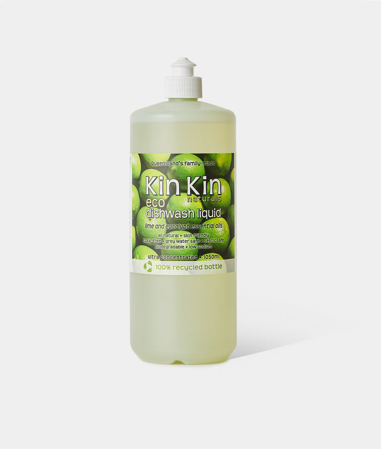 Kin Kin Naturals Dishwash Liquid Lime & Eucalyptus 1050ml - Part&Parcel