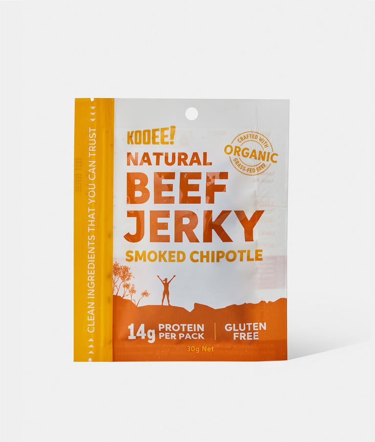 KOOEE Beef Jerky Smoked Chipotle 30g - Part&Parcel