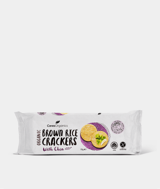 Organic Brown Rice Crackers