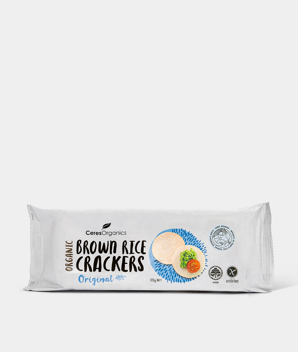 Organic Brown Rice Crackers