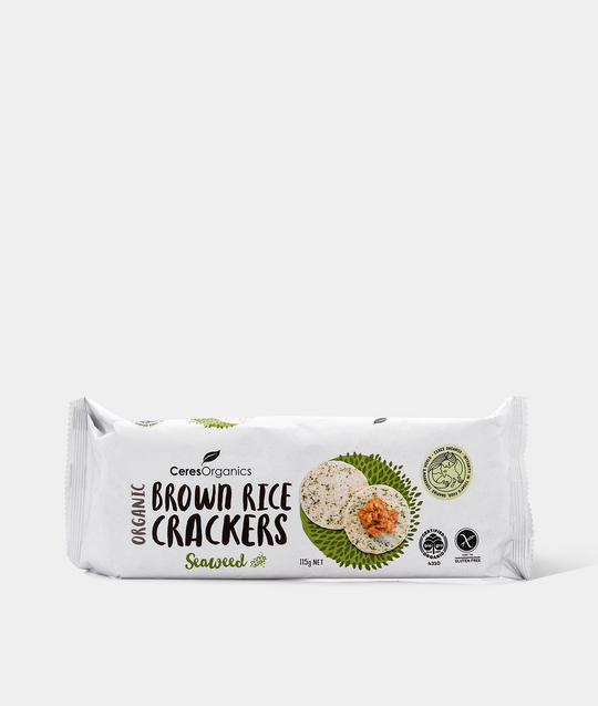 Organic Brown Rice Crackers