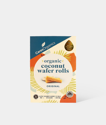 Coconut Wafer Rolls