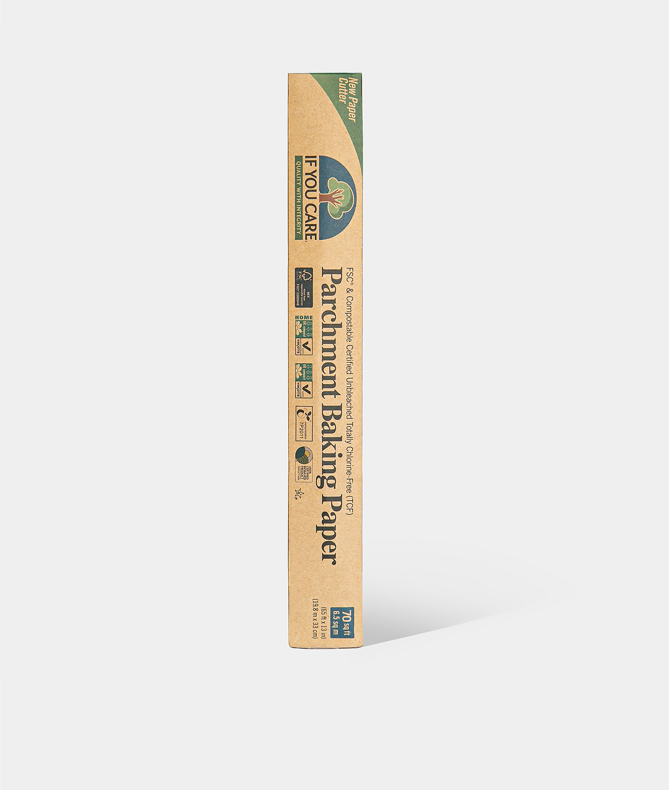 If You Care Parchment Baking Paper Compostable Unbleached Chlorine
