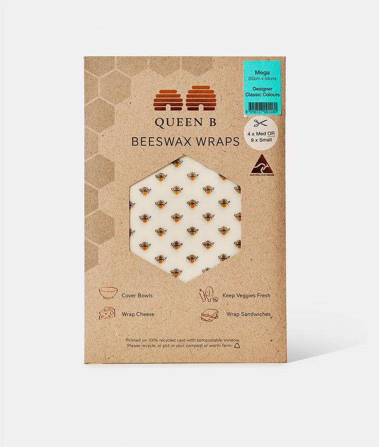 Mega Beeswax Wrap Classic Collection by Queen B Part&Parcel
